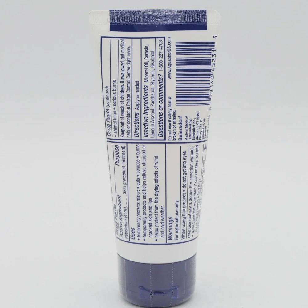 Aquaphor Healing Ointment Advanced Dry Skin Protectant 5 Pack 1.75 oz Ea 06/27+
